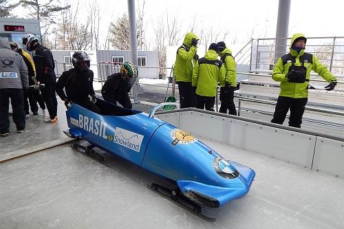 Após participar de diversos treinos na futura pista olímpica de PyeongChang, Brasil compete no 2-man na última etapa da Copa do Mundo de Bobsled e Skeleton / Foto: Divulgação 